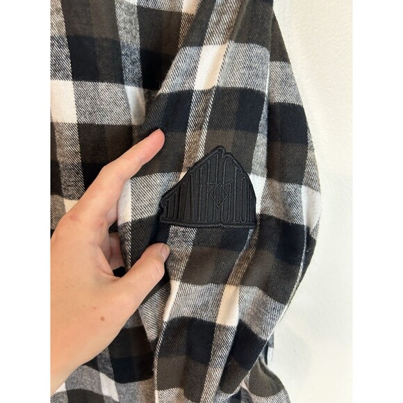 Artful Dodger Pearl Snap Button Up Shirt 3XL Men’s Corduroy Plaid Western Y2K - Picture 6 of 8